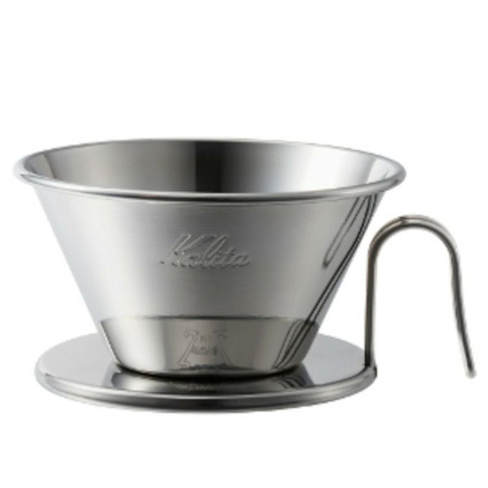 【kalita/カリタ】WDS-185 ステンレス製ウェーブドリッパー 05097