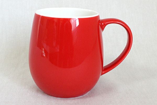 【ORIGAMI】BARREL アロママグ＆ソーサー レッド