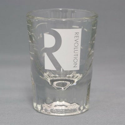 【販売終了】Revolution ロゴ　2oz ショットグラス RV-02169