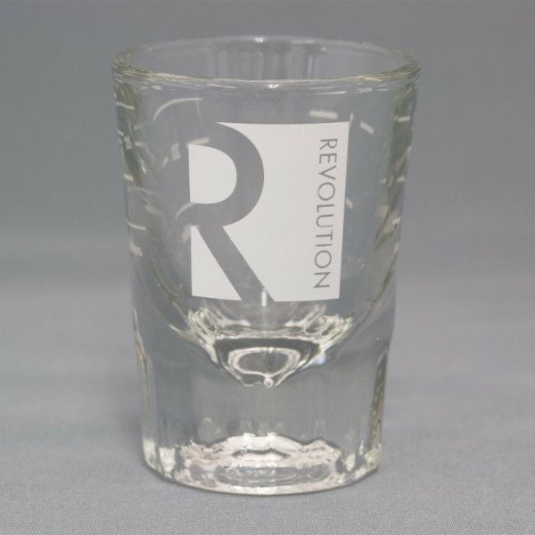 【販売終了】Revolution ロゴ　2oz ショットグラス RV-02169