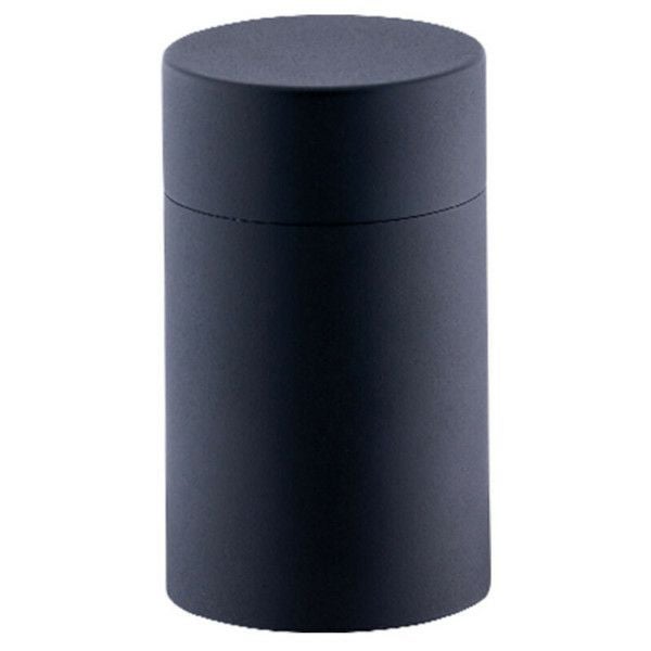 【Miyaco】 くろいろ茶筒（大） CHA-10