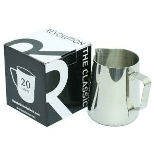 【ミルクピッチャー】Revolution ザ クラシック ラテアートピッチャー 20oz RV-PC20