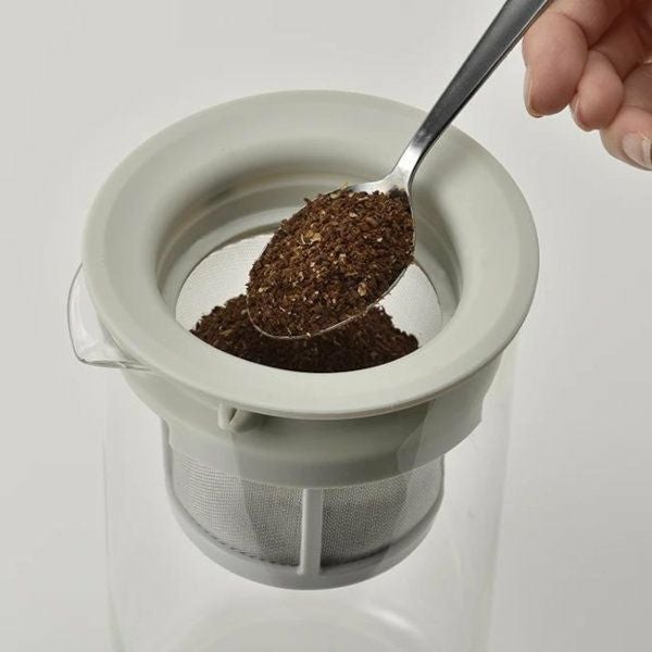 【販売終了】【HARIO】 ウォータードリッパー・ドロップ　ペールグレー WDD-5-PGR