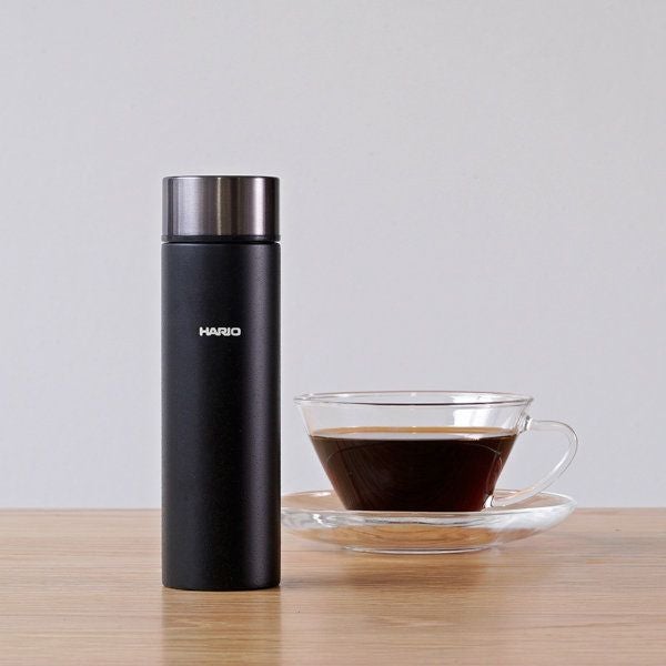 【販売終了】【HARIO】 スティックボトル140　ブラック SSB-140-B