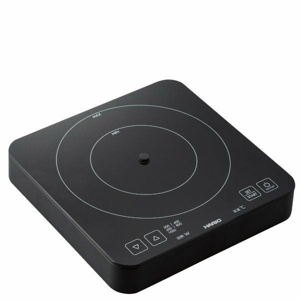 【販売終了】【HARIO】 ドリップケトル用温度調節IHヒーター　ブラック EDI-1-B