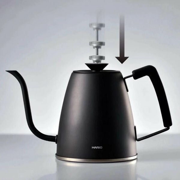 【販売終了】【HARIO】 スマートGケトル　ブラック DKG-140-B