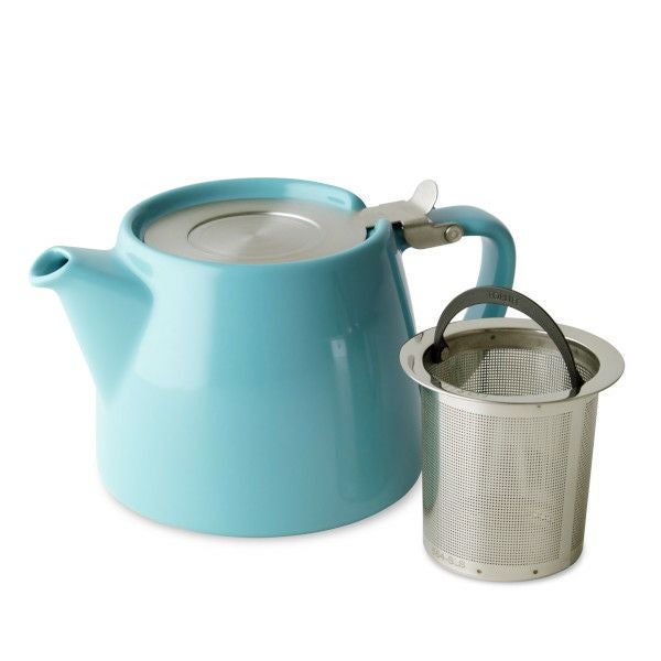 【FORLIFE】 スタンプ ティーポット　ターコイズ 309-Trq