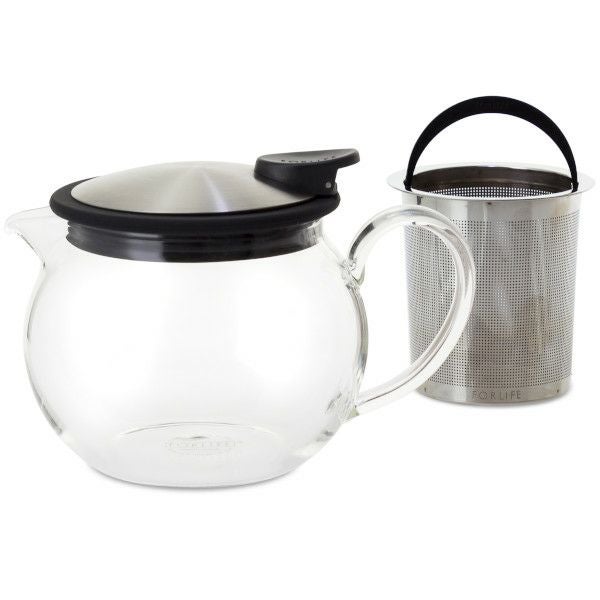 【FORLIFE】 ボラ ガラス ティーポット 444ml　マリン 831-Mrn