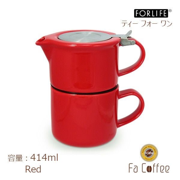【FORLIFE】 ティーフォーワン　レッド 347-Red