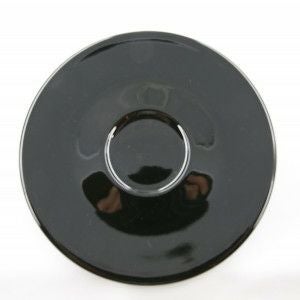 【販売終了】【クレマウェア】Cremaware 6-20oz.カップ用 ソーサー 黒