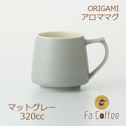 【ORIGAMI】 Aroma Mug アロママグ マットグレー 78761311