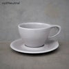 【notNeutral】 nN LN Latte Cup & Saucer 8oz Light Gray 89208874