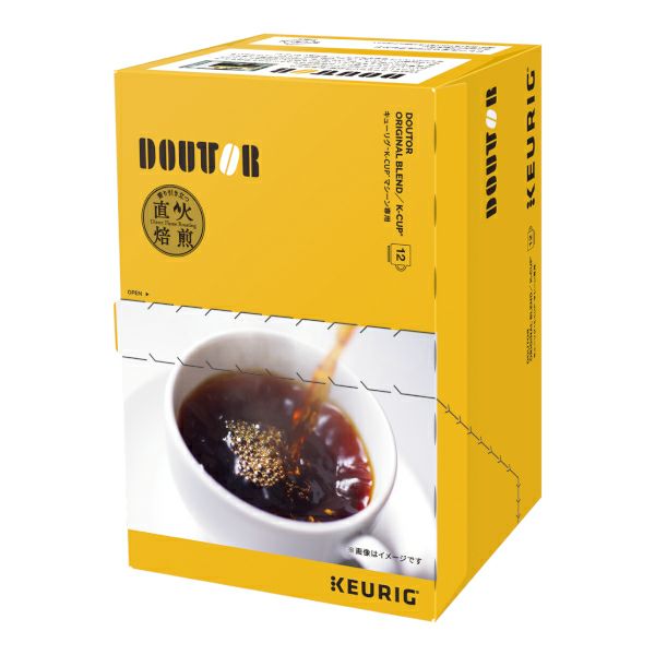 【キューリグ カプセル】ドトールコーヒー オリジナルブレンド（Kカップ）9g×12個入り
