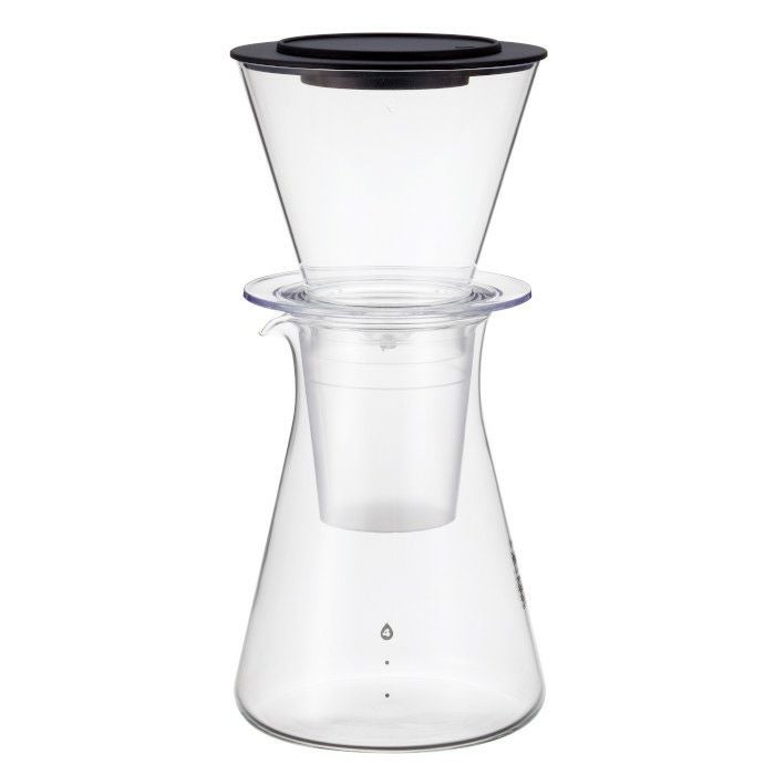 【販売終了】【iwaki】ウォータードリップコーヒーサーバー KT8644-CL1