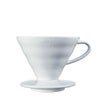 【販売終了】【hario/ハリオ】V60 透過ドリッパー02 セラミックW VCDR-02W