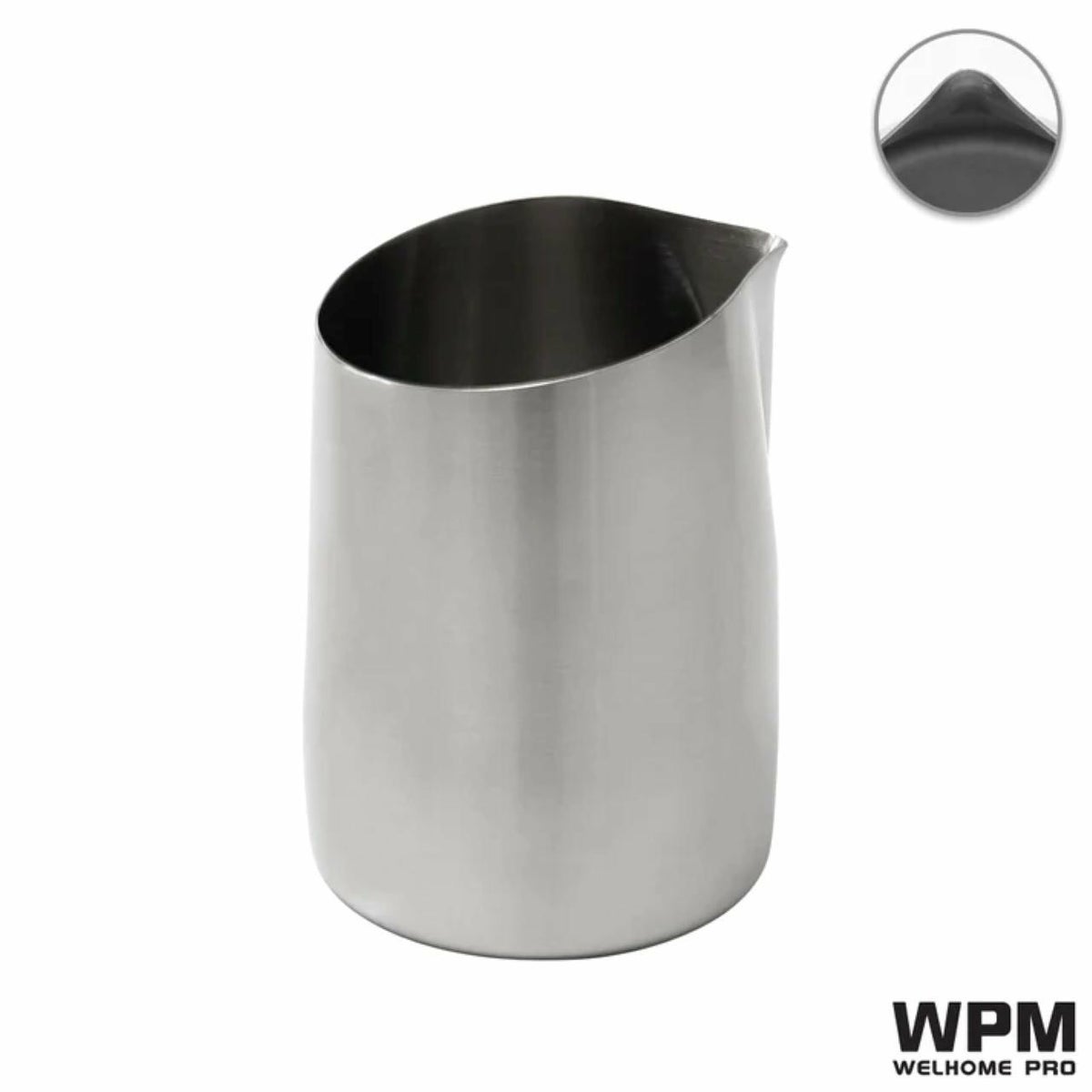 【WPM】ミルクピッチャー ハンドルフリー シャープスパウト HC7107ST-1