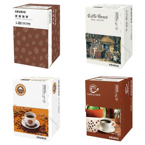 キューリグ カプセル】Kカップ 4箱セット（苦味が特徴 ストロング