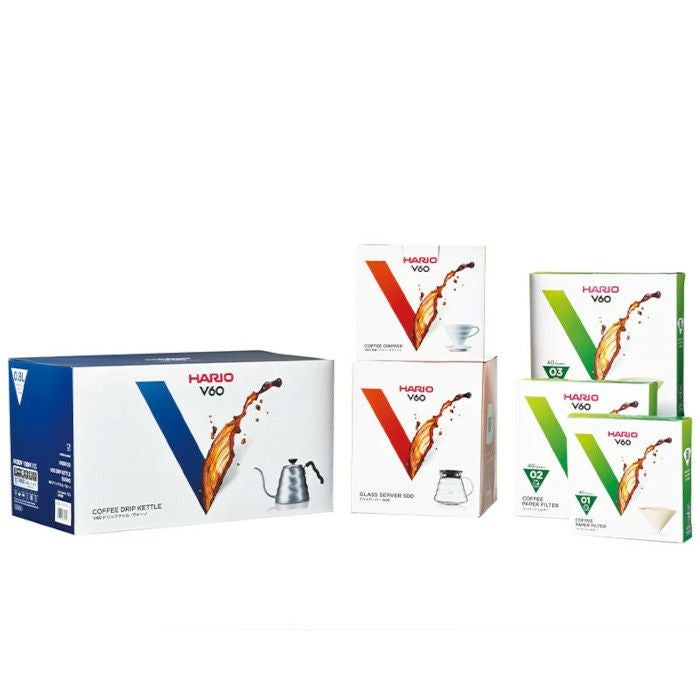 【hario/ハリオ】V60 透過ドリッパー01 レッド VDR-01-R