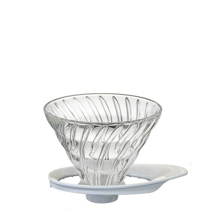 【販売終了】【hario/ハリオ】V60 耐熱ガラス透過ドリッパー 02 VDGR-02-W