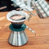 【ハリオ】V60 メタルドリッパー 1～4杯用 ヘアラインシルバー