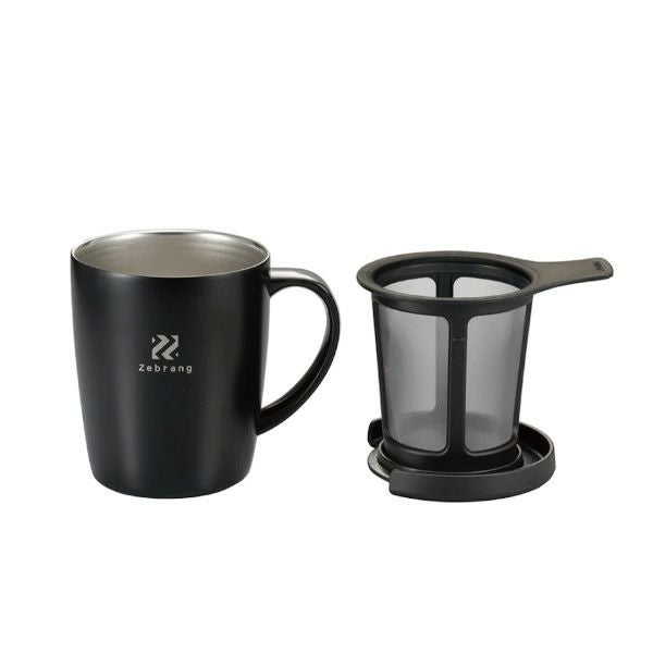 【ハリオ】真空二重マグコーヒーメーカー Zebrang 実用容量300ml ブラック