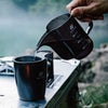 【ハリオ】計量ドリップポット Zebrang 実用容量350ml ブラック