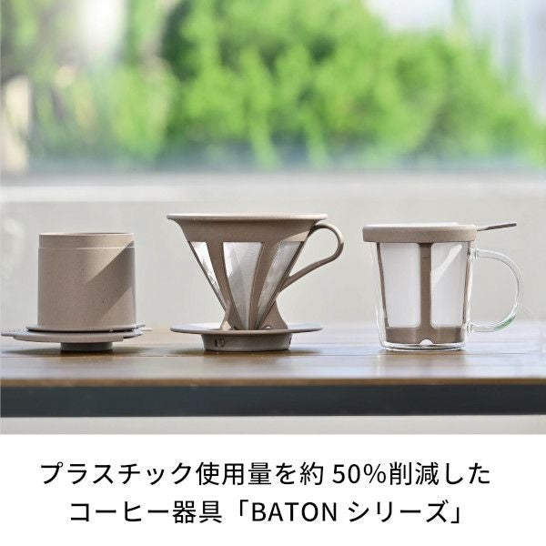 【ハリオ】カフェオールドリッパー・BATON 01 1杯用