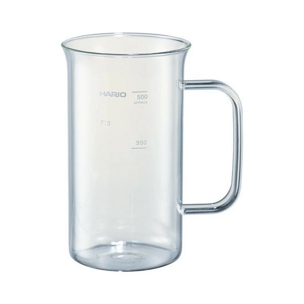 【販売終了】【ハリオ】ビーカービアマグ 実用容量500ml 満水容量620ml