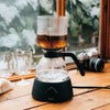 【hario/ハリオ】Electric Coffee Syphon 3杯用 ペーパーフィルター50枚付き ブラック
