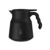 【販売終了】【ハリオ】V60保温ステンレスサーバーPLUS 800 ブラック 2～6杯用 流量調整アタッチメント付き