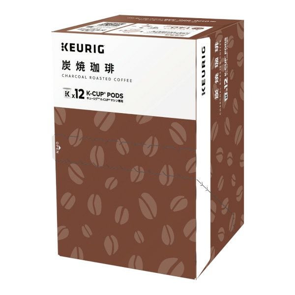 【キューリグ カプセル】炭焼珈琲（Kカップ）7g×12個入り【8箱セット】