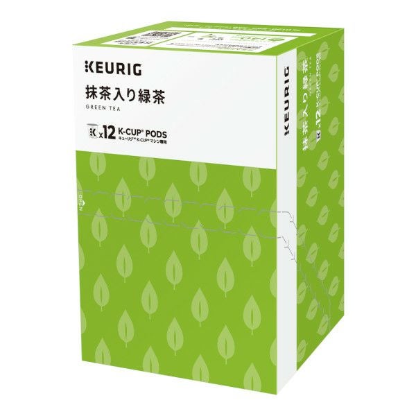 超お得商品～キューリグkカップ　抹茶入り緑茶 16箱セット キューリグ カプセル】抹茶入り緑茶（Kカップ）3g×12個入り【8箱セット