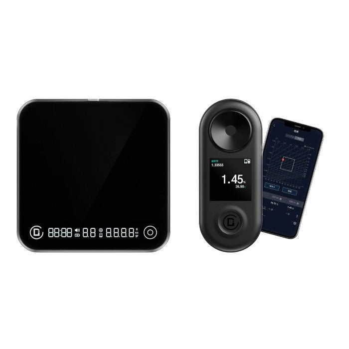 【DiFluid】Brew Control System with Titan ディフルード コーヒー濃度計＆コーヒースケール