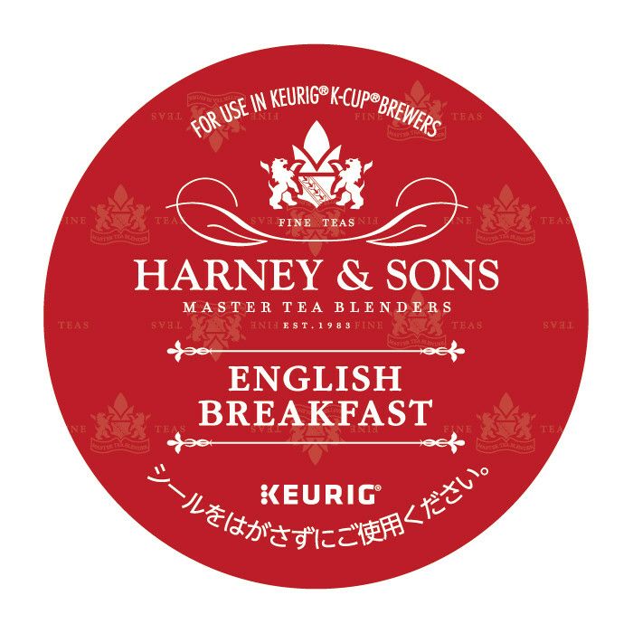 【キューリグ カプセル】HARNEY & SONS イングリッシュ・ブレックファースト（Kカップ）12個入り