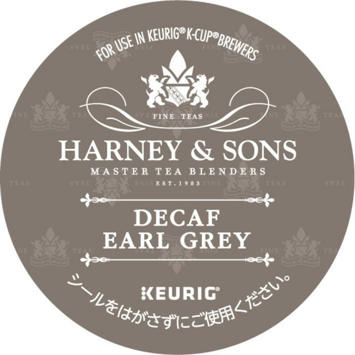 【キューリグ カプセル】HARNEY & SONS デカフェ・アールグレイ（Kカップ）12個入り