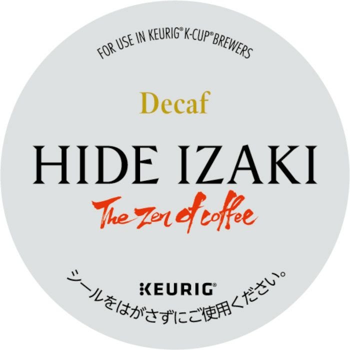 【キューリグ カプセル】HIDE IZAKI デカフェカプセル（Kカップ）12個入り