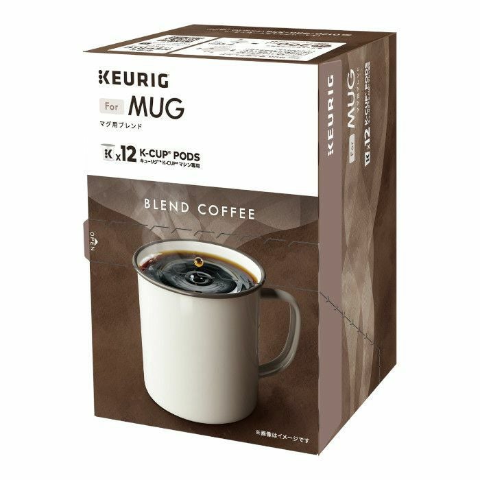 【アウトレット】【キューリグ カプセル】For MUGマグ用ブレンド（Kカップ）12個入り【賞味期限：2025年3月1日】