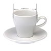 【LOVERAMICS】Tulip Cappuccino Cup＆Saucer 180ml ホワイト 6客セット
