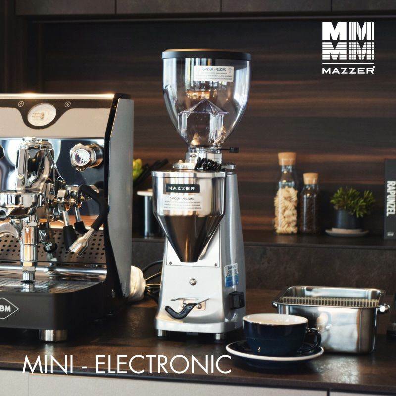 MAZZER MINI ELECTRONIC(A) ホワイト | グラインダー ドーサーレスで挽き置