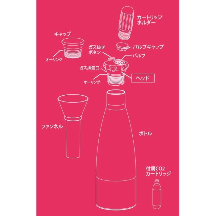 【MOSA】 1.1L S.S. SODA SPLASH SSD8-05 303339