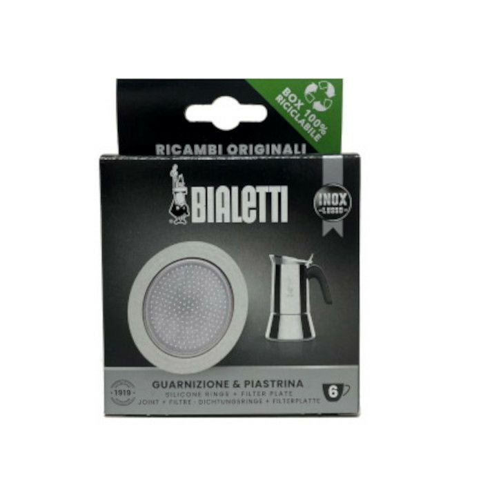 【bialetti/ビアレッティ】部品 ビアレッティ ヴィーナス 6カップ用 パッキン+フィルターセット