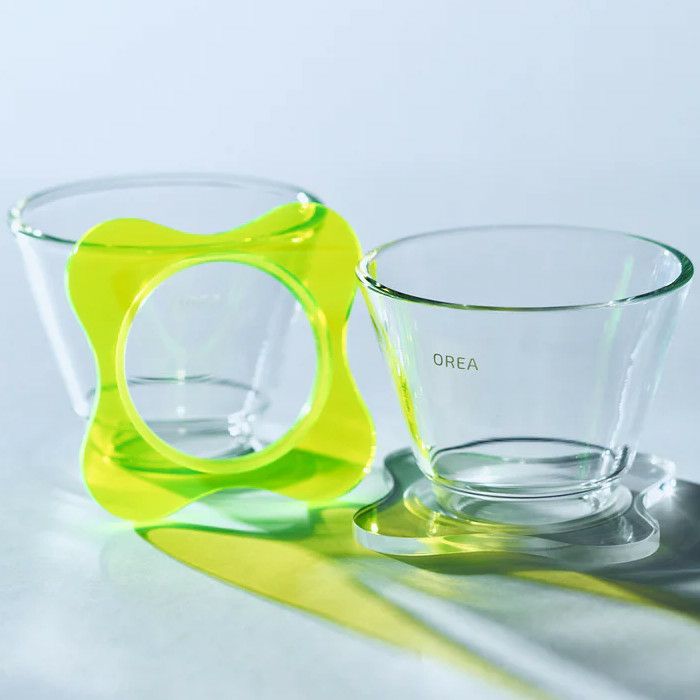 OREA】Brewer Glass TYPE A NEON green base | コーヒー用品ならFa Coffee