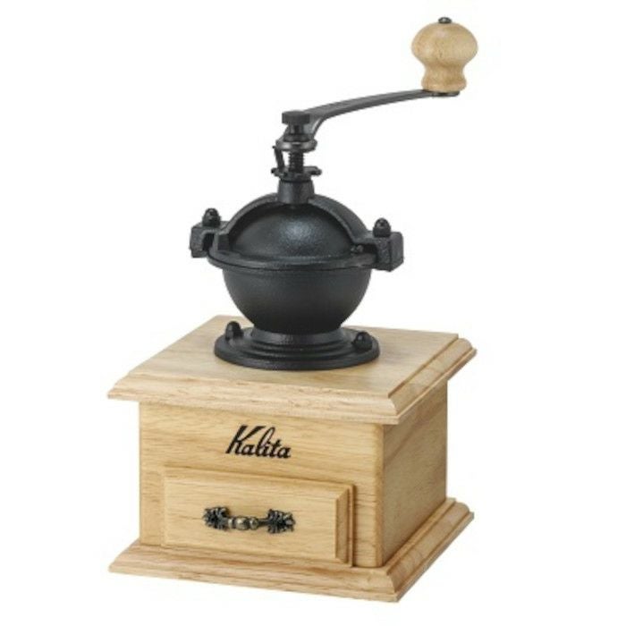 kalita カリタ　コーヒーミル Amazon｜カリタ Kalita コーヒーミル 木製 丈夫な鋳鉄製カッター