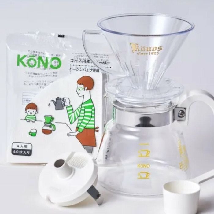 【kono/コーノ】MDK型名門4人用ドリッパーセット MDK-40