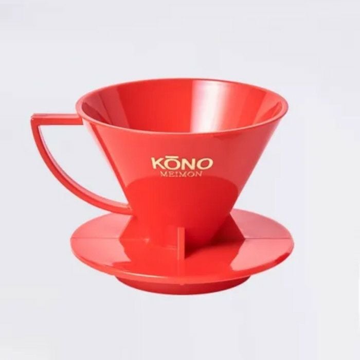 【kono/コーノ】名門2人用フィルター レッド （計量カップ無し） MDN-21RD