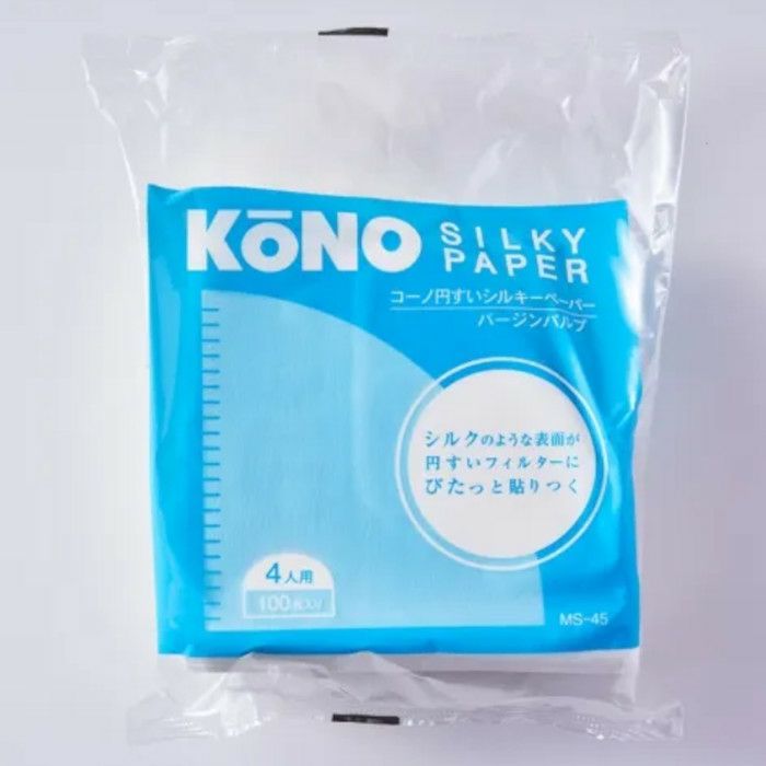 【kono/コーノ】4人用シルキーペーパー100枚入　MS-45