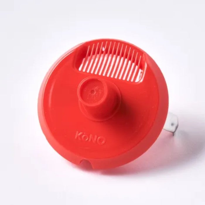 【kono/コーノ】グラスポット2人用フタ レッド