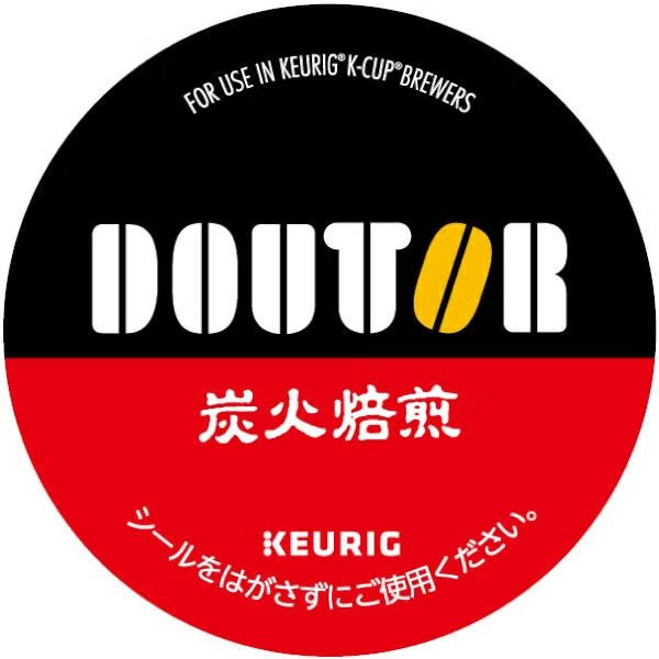 【アウトレット】【キューリグ カプセル】ドトールコーヒー 炭火焙煎（Kカップ）9g×12個入り【賞味期限：2026年11月6日】